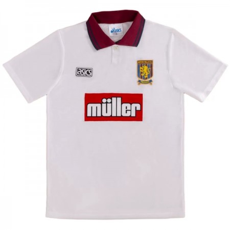 Aston Villa 1994-95 Retro Hjemme - Fodboldtrøjer (S/S)