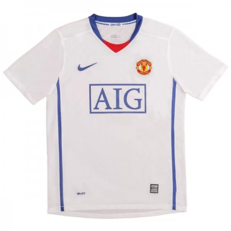 Manchester United 2008-09 Retro Udebane - Fodboldtrøjer (S/S)