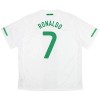 Portugal Ronaldo 7 2010 Retro Udebane - Fodboldtrøjer (S/S)