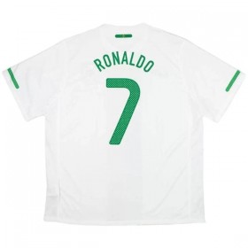 Portugal Ronaldo 7 2010 Retro Udebane - Fodboldtrøjer (S/S)