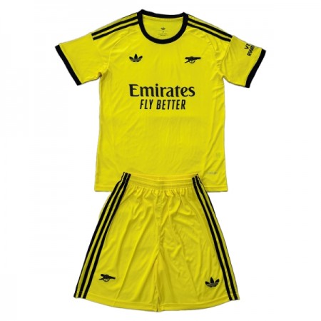 Arsenal Målmand Børn 2025-26 Gul - Fodboldtrøjer (S/S)