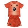 FC Barcelona Målmand Børn 2025-26 Orange - Fodboldtrøjer (S/S)