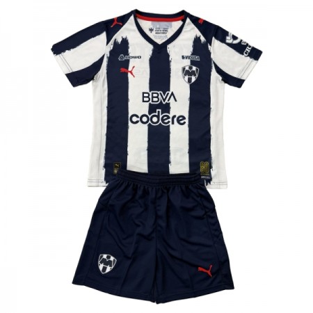Rayados Monterrey Børn Hjemme 2025-26 - Fodboldtrøjer (S/S)