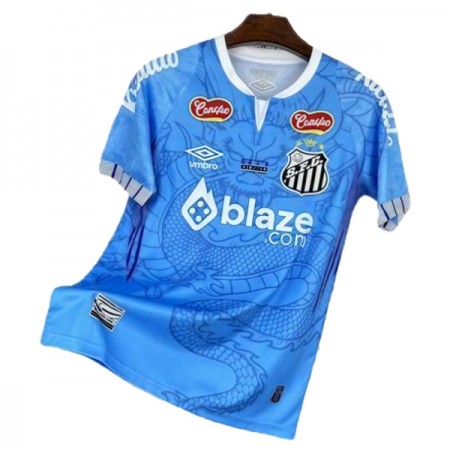 Santos FC Dragon 2025-26 Blå - Fodboldtrøjer (S/S)