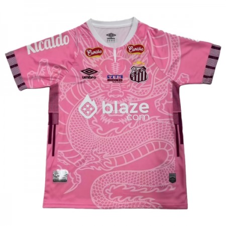 Santos FC Dragon 2025-26 Pink - Fodboldtrøjer (S/S)