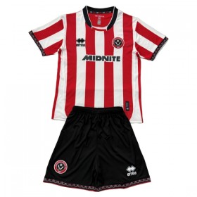 Sheffield United Børn Hjemme 2025-26 - Fodboldtrøjer (S/S)