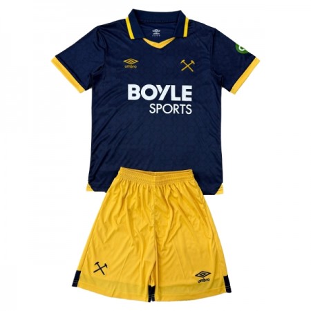 West Ham United Børn Tredje 2025-26 - Fodboldtrøjer (S/S)