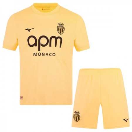 AS Monaco Børn Tredje 2025-26 - Fodboldtrøjer (S/S)