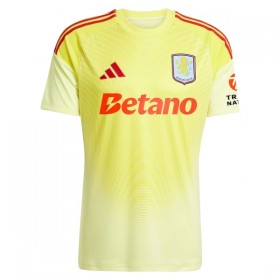 Aston Villa Målmand 2025-26 Gul - Fodboldtrøjer (S/S)
