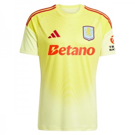 Aston Villa Målmand 2025-26 Gul - Fodboldtrøjer (S/S)