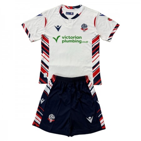 Bolton Wanderers Børn Hjemme 2025-26 - Fodboldtrøjer (S/S)
