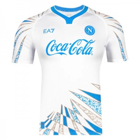 Napoli Pre-Match 2025-26 Hvid - Fodboldtrøjer (S/S)