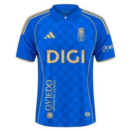 Real Oviedo Hjemme 2025-26 - Fodboldtrøjer (S/S)