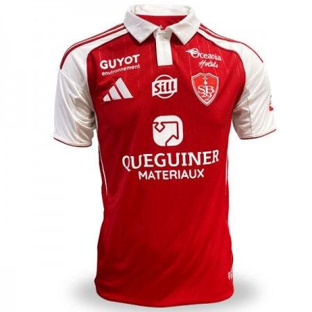 Stade Brestois Hjemme 2025-26 - Fodboldtrøjer (S/S)