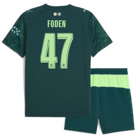 Manchester City Foden 47 EA Sport Børn Fjerde 2025-26 - Fodboldtrøjer (S/S)