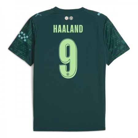Manchester City Haaland 9 EA Sport Fjerde 2025-26 - Fodboldtrøjer (S/S)