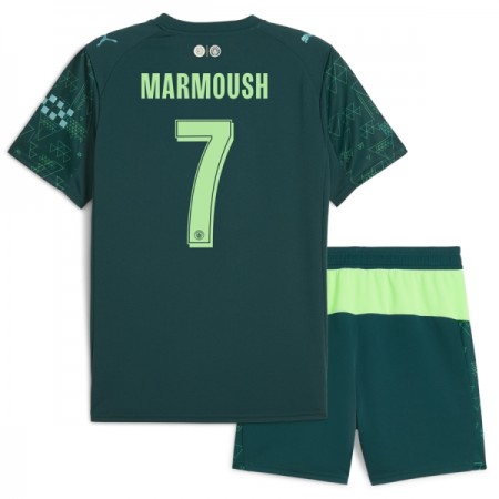 Manchester City Marmoush 7 EA Sport Børn Fjerde 2025-26 - Fodboldtrøjer (S/S)
