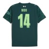 Manchester City Nico 14 EA Sport Fjerde 2025-26 - Fodboldtrøjer (S/S)