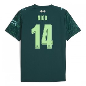 Manchester City Nico 14 EA Sport Fjerde 2025-26 - Fodboldtrøjer (S/S)