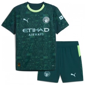 Manchester City Rodrigo 16 EA Sport Børn Fjerde 2025-26 - Fodboldtrøjer (S/S)