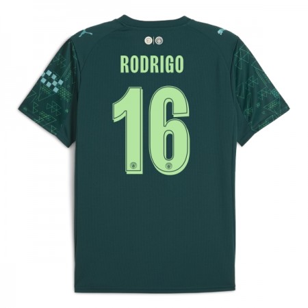 Manchester City Rodrigo 16 EA Sport Fjerde 2025-26 - Fodboldtrøjer (S/S)