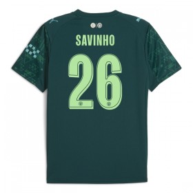 Manchester City Savinho 26 EA Sport Fjerde 2025-26 - Fodboldtrøjer (S/S)