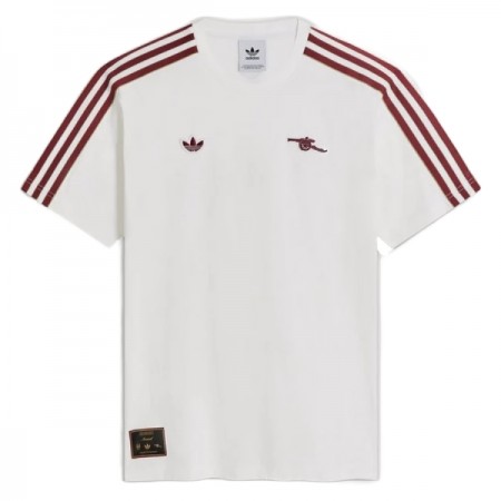 Arsenal Terrace Icons 2025-26 Hvid - Fodboldtrøjer (S/S)