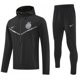 Inter Milan Trænings jacke Hoodie 2025-26 Sort