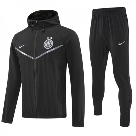 Inter Milan Trænings jacke Hoodie 2025-26 Sort