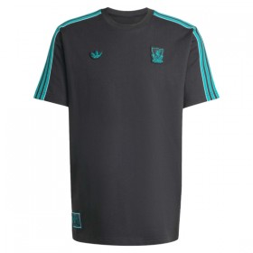 Liverpool Terrace Icons 2025-26 Sort - Fodboldtrøjer (S/S)