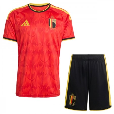 Belgien Børn Hjemme VM 2026 - Fodboldtrøjer (S/S)