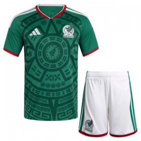 Mexico Børn Hjemme VM 2026 - Fodboldtrøjer (S/S)