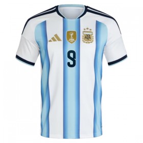 Argentina J. Alvarez 9 Børn Hjemme VM 2026 - Fodboldtrøjer (S/S)