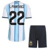 Argentina Lautaro Martinez 22 Børn Hjemme VM 2026 - Fodboldtrøjer (S/S) Argentina Lautaro Martinez 22 Børn Hjemme VM 2026 - Fodboldtrøjer (S/S)