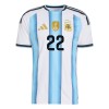 Argentina Lautaro Martinez 22 Børn Hjemme VM 2026 - Fodboldtrøjer (S/S)