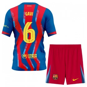 FC Barcelona Gavi 6 Børn Fjerde 2025-26 - Fodboldtrøjer (S/S)