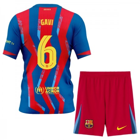 FC Barcelona Gavi 6 Børn Fjerde 2025-26 - Fodboldtrøjer (S/S)