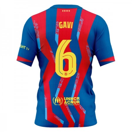 FC Barcelona Gavi 6 Fjerde 2025-26 - Fodboldtrøjer (S/S) FC Barcelona Gavi 6 Fjerde 2025-26 - Fodboldtrøjer (S/S)