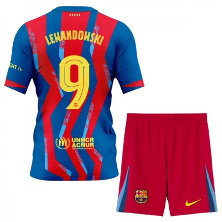 FC Barcelona Lewandowski 9 Børn Fjerde 2025-26 - Fodboldtrøjer (S/S) FC Barcelona Lewandowski 9 Børn Fjerde 2025-26 - Fodboldtrøjer (S/S)