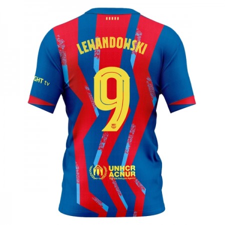 FC Barcelona Lewandowski 9 Fjerde 2025-26 - Fodboldtrøjer (S/S)