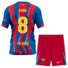 FC Barcelona Pedri 8 Børn Fjerde 2025-26 - Fodboldtrøjer (S/S)