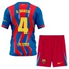 FC Barcelona R. Araujo 4 Børn Fjerde 2025-26 - Fodboldtrøjer (S/S) FC Barcelona R. Araujo 4 Børn Fjerde 2025-26 - Fodboldtrøjer (S/S)
