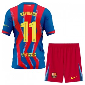 FC Barcelona Raphinha 11 Børn Fjerde 2025-26 - Fodboldtrøjer (S/S)