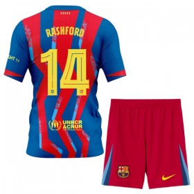 FC Barcelona Rashford 14 Børn Fjerde 2025-26 - Fodboldtrøjer (S/S)