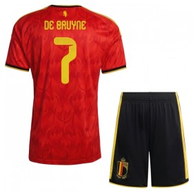 Belgien De Bruyne 7 Børn Hjemme VM 2026 - Fodboldtrøjer (S/S)