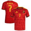 Belgien De Bruyne 7 Hjemme VM 2026 - Fodboldtrøjer (S/S)