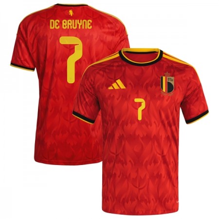 Belgien De Bruyne 7 Hjemme VM 2026 - Fodboldtrøjer (S/S)