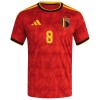 Belgien Tielemans 8 Hjemme VM 2026 - Fodboldtrøjer (S/S)