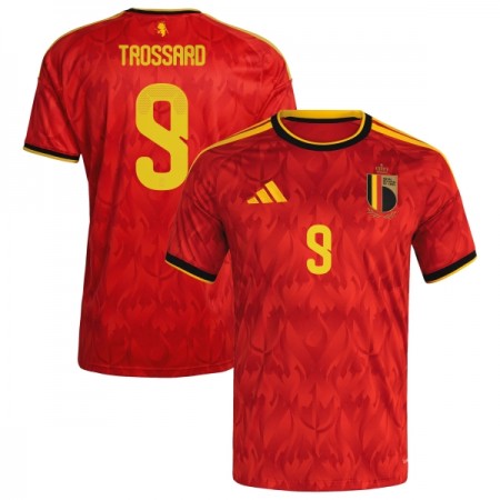 Belgien Trossard 9 Hjemme VM 2026 - Fodboldtrøjer (S/S) Belgien Trossard 9 Hjemme VM 2026 - Fodboldtrøjer (S/S)