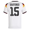 Tyskland N. Schlotterbeck 15 Hjemme VM 2026 - Fodboldtrøjer (S/S)